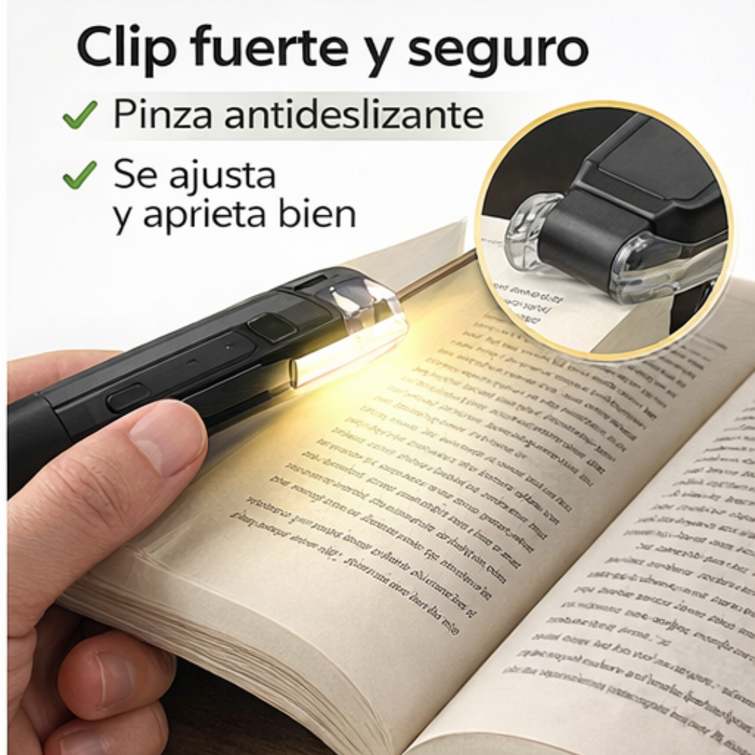 Luz de lectura sin molestias