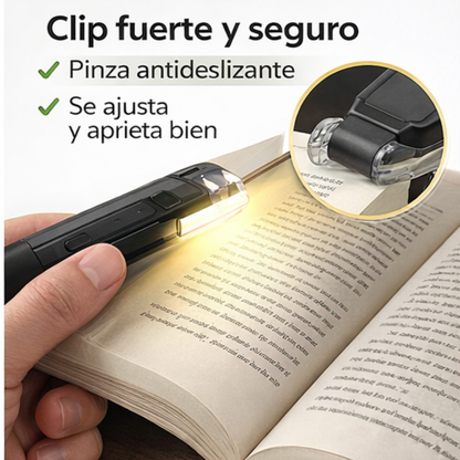 Luz de lectura sin molestias