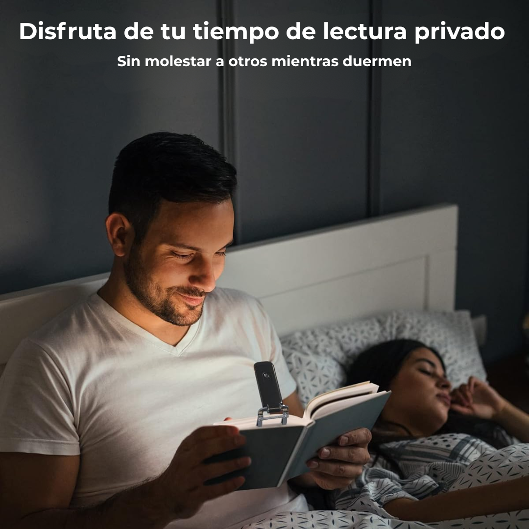 Luz de lectura sin molestias