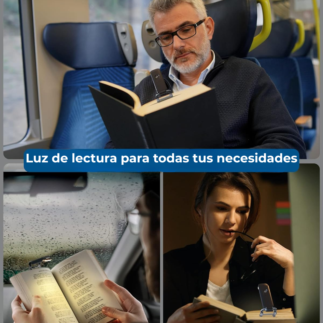 Luz de lectura sin molestias