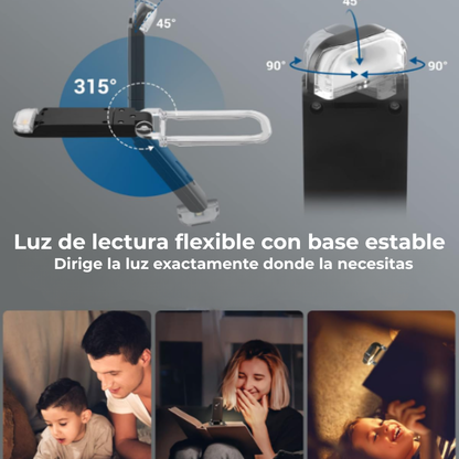 Luz de lectura sin molestias